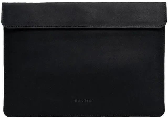 Main image of Black Leather Sleeves 13" Made for MacBook Air 13 inch Leather Case - Carrying Protective Cases Compatible with MacBook 13" Air/Pro M1 M2 M3 M4 MAC MAX PRO A2338 A2681 3113 A3240 A2337, Black
