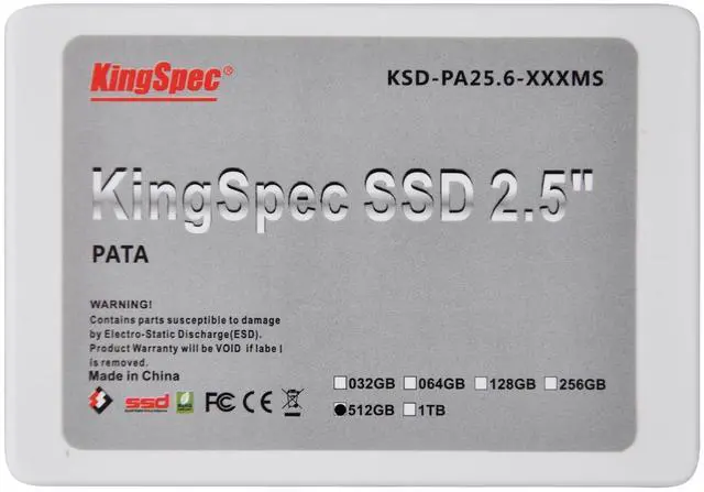 Main image of ocxutsx 32GB 2.5-inch PATA/IDE SSD, MLC Flash, SM2236 Controller, Compatible with Compact PCs, Older Laptops, Media Players (32, GB)