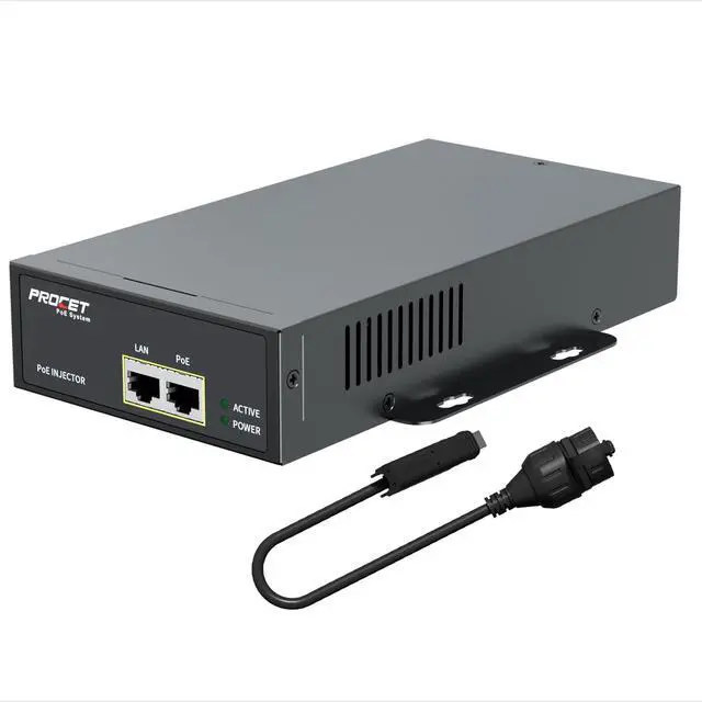 Main image of Starlink Gen 2 PoE Injector Gigabit, 3 in 1 Starlink Ethernet Adapter Gen 2 with 6KV (10/700us) Surge Protection, 100-240Vac Input & 150W 55V Output for Starlink V2