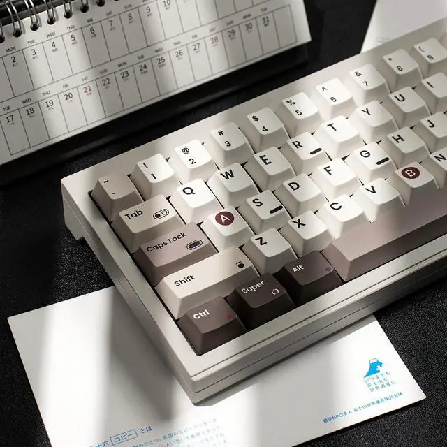 Main image of Sumgsn 129 Key PBT Dye Sub Keycaps Retro Gaming Keycap Set Cherry Profile Fit for 61/64/87/104/108 Cherry Mx Switches Mechanical Keyboard