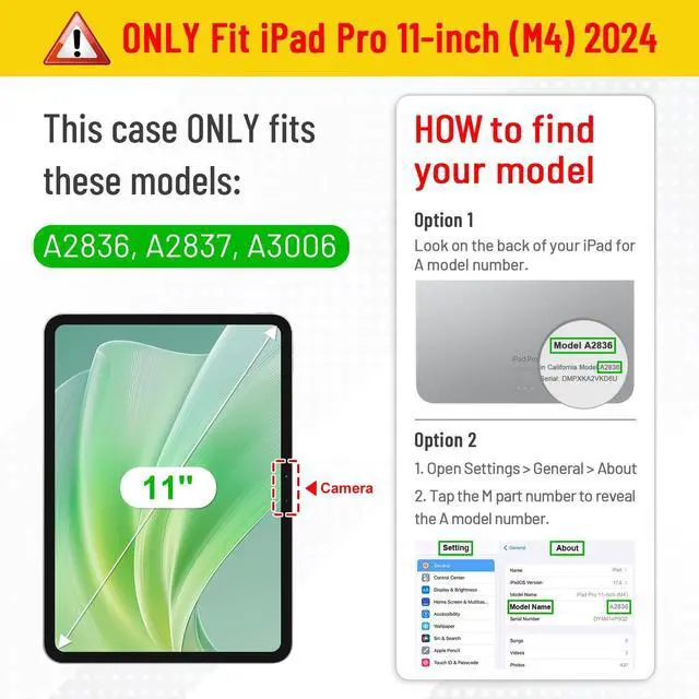 Alt view image 2 of 5 - Fintie Magnetic Stand Case for iPad Pro 11-inch M4 (2024) (Model Number: A2836/A2837/A3006) - Multiple Angles Shockproof Rugged Soft TPU Cover with Pencil Holder, Auto Wake/Sleep, Navy