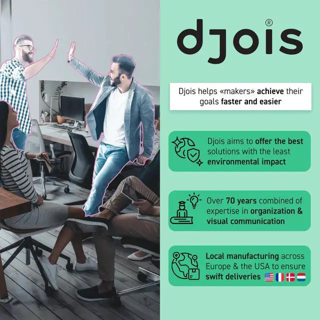 Alt view image 5 of 5 - DJOIS by Tarifold - DVD Sleeves - DVD Storage & Protection - 120 Micron Orange Peel Polypropylene - 100 Unit Capacity - Space for Cover - Closing Flap - 2-Ring Binder Compatible - Made in Denmark