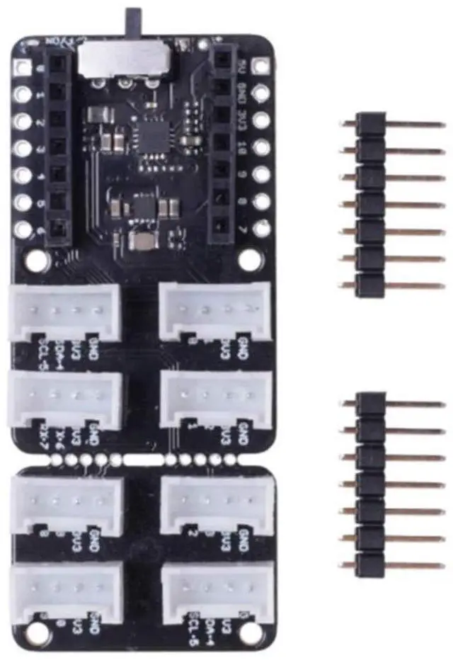 Alt view image 5 of 5 - seeed studio Seeeduino XIAO Grove Shield Extension Board with Embedded Battery Management chip and Battery bonding pad