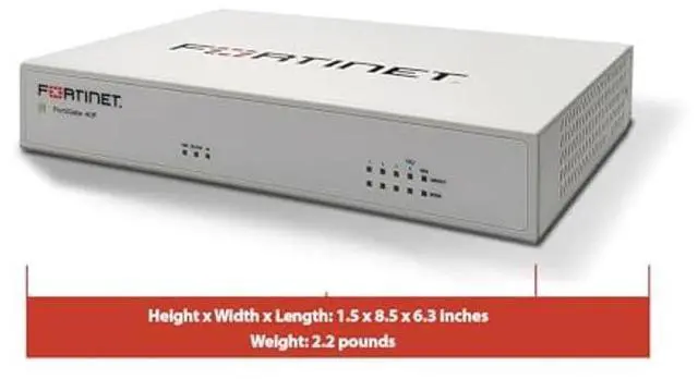 Alt view image 3 of 5 - FortiGate-40F Network Security Appliance Plus 3 Year FortiGuard Enterprise Protection and FortiCare Premium (FG-40F-BDL-809-36)