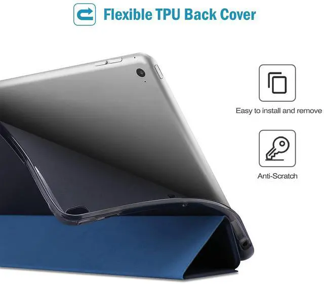 Alt view image 3 of 5 - ProCase iPad 9.7 Inch Slim Case Bundle with iPad 9.7 Inch Folio Case