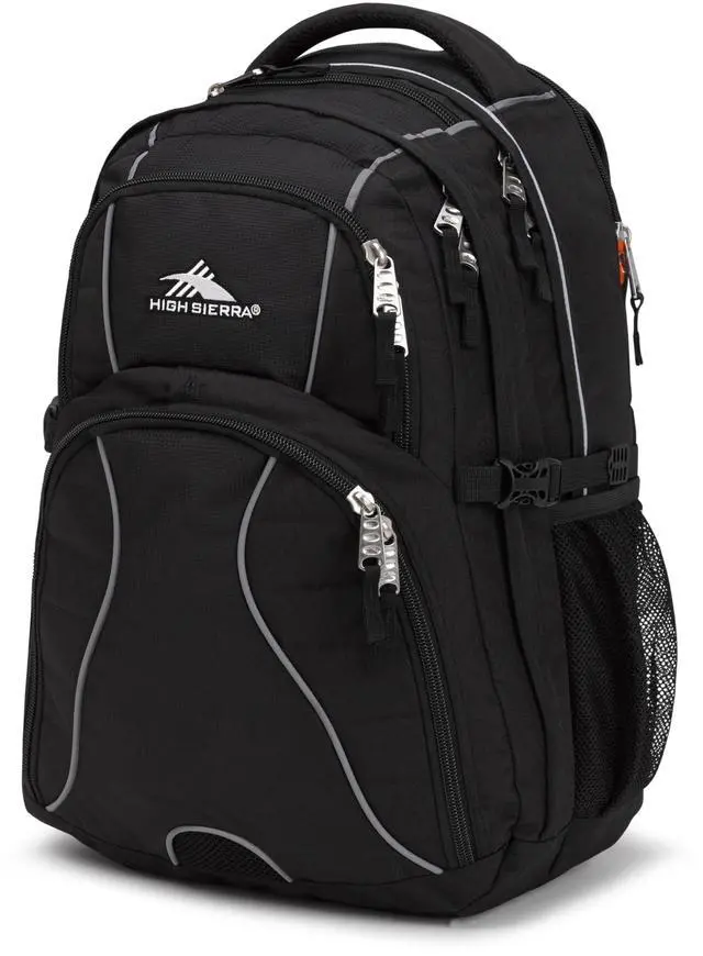 Main image of High Sierra Swerve Laptop Backpack, Black, One Size