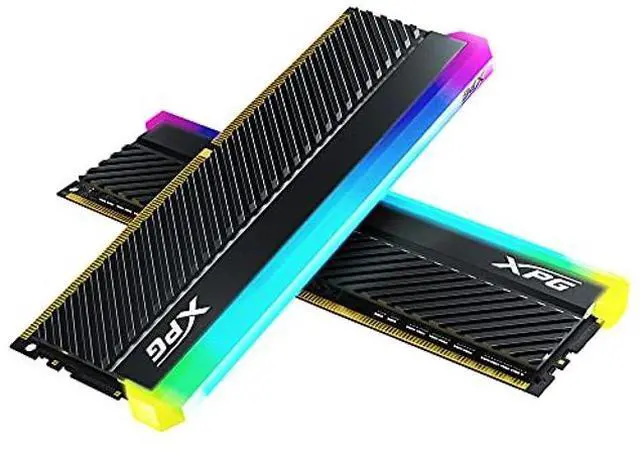 Alt view image 2 of 5 - XPG GAMMIX D45G RGB DDR4 3600MHz 32GB (2x16GB) 288-Pin SDRAM PC4-28800 Memory Kit (AX4U360016G18I-DCBKD45G)