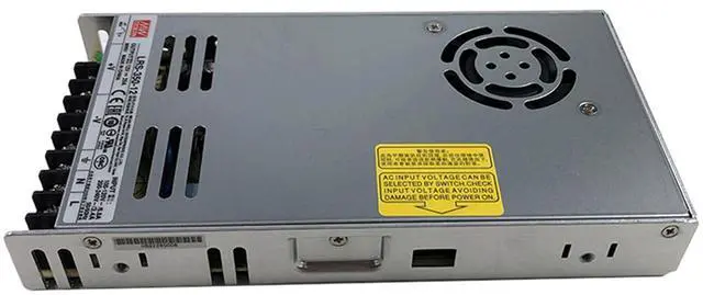 Alt view image 3 of 5 - Mean Well LRS-350-12 350W Single Output Switching Power Supply 12V 29A, 90-132/180-264VAC Input, Industrial Grade, UL Certified, for Automation, Control Systems