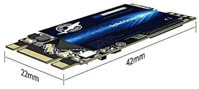 Alt view image 2 of 5 - SSD SATA M.2 2242 250GB Dogfish Ngff Internal Solid State Drive High Performance Hard Drive for Desktop Laptop SATA III 6Gb/s Includes SSD 60GB 120GB 240GB 250GB 480GB 500GB 1TB (250GB, M.2-2242)