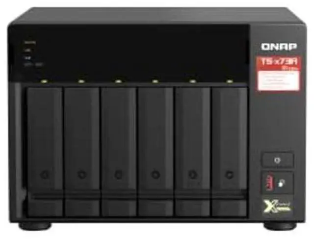 Main image of QNAP TS-673A-8G 6 Bay High-Performance NAS with 2 x 2.5GbE Ports and Two PCIe Gen3 Slots