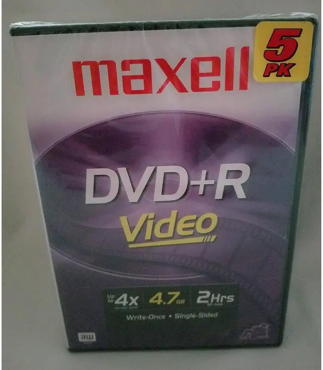 Main image of Maxell DVD+Rs (634033) (634033)