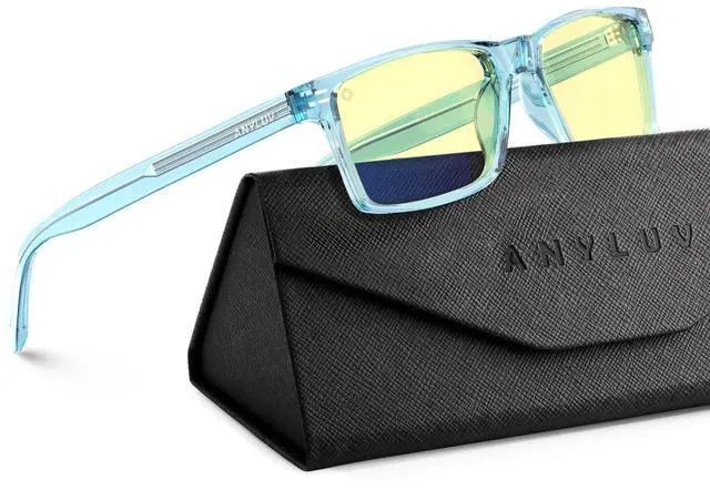 Main image of ANYLUV Blue Light Glasses for Kids, Blue Light Blocking Glasses for Girls/Boys, Teen Gaming Glasses Anti Eyestrain