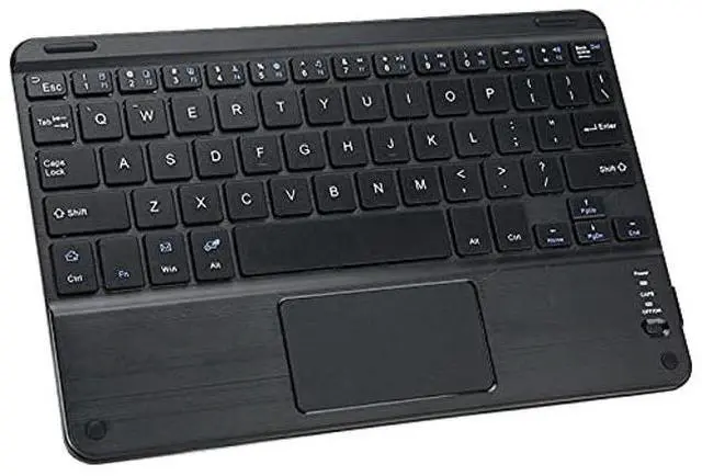 Main image of ASHATA Keyboard,9 in Portable Slim Aluminium Alloy Keyboard with Touchpad,Protective Case,Large Battery,for Android,for,for ComputerPCTablet
