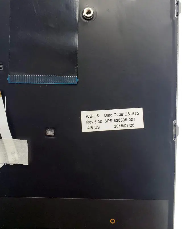 Alt view image 4 of 4 - BestParts US Layout Laptop Keyboard Backlit Replacement for HP EliteBook 840 G3 840 G4 745 G3 G4 Fit P/N 901042-001 919877-001 903008-001 836308-001 6037B0126901