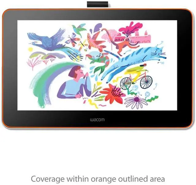 Alt view image 2 of 5 - BoxWave Screen Protector Compatible with Wacom One (Screen Protector ClearTouch Crystal (2-Pack), HD Film Skin - Shields from Scratches for Wacom One