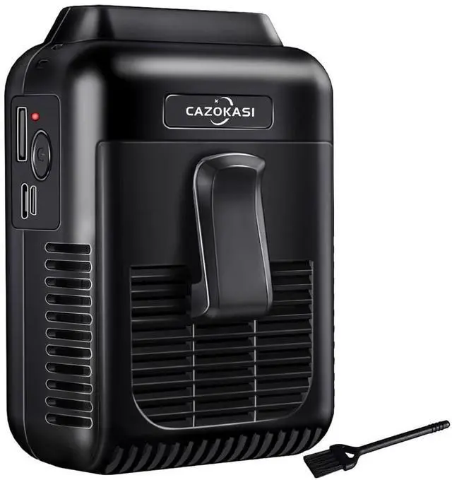 Main image of CAZOKASI Personal Fan Portable USB Rechargeable Waist Clip Fan Working Fan Hand Free 8000mAh, 6-32hours Wearable Cooler Fan for Traveling Working Outdoor Office