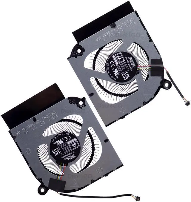 Alt view image 4 of 5 - Deal4GO CPU GPU Graphics Cooling Fan kit Replacement for Acer Nitro AN16-41 AN17-41 AN17-51 AN16-51 PHN16-71 PHN18-71 AN17-41-R6L9 AN16-41-R148