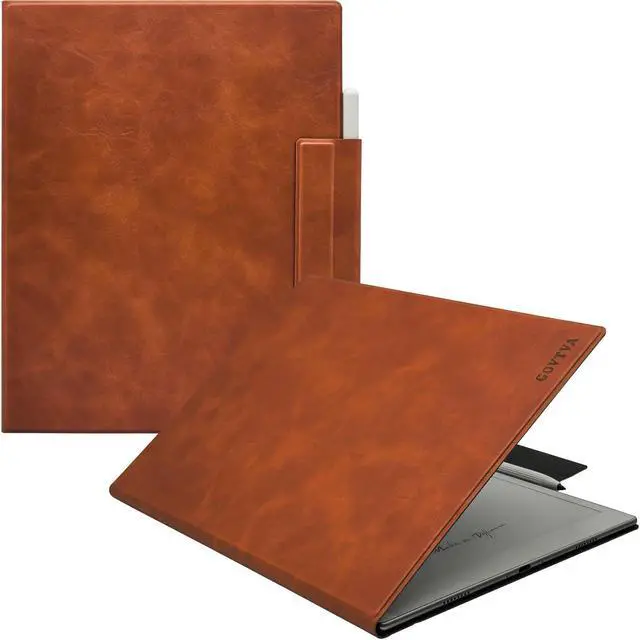 Main image of GOVTVA Magnetic Case for Onyx Boox Go 10.3 ePaper 2024 Released Ultra-Thin Lightweight Leather Cover with Magnetic Pen Buckle, Auto Sleep/Wake & Magnetic Closure (Brown)