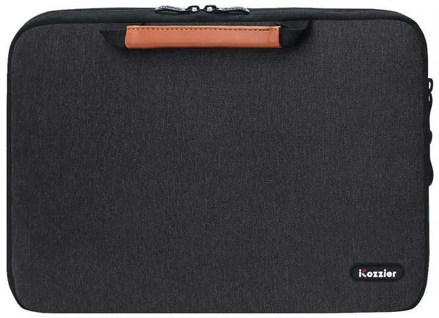 Alt view image 2 of 5 - iCozzier 13-13.3 Inch Handle Electronic Accessories Strap Laptop Sleeve Case Bag Protective Bag for 13" MacBook Air/MacBook Pro/Pro Retina Cover-Black