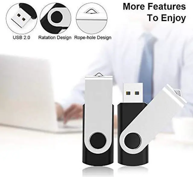 Alt view image 4 of 5 - KEXIN 64GB USB Flash Drives 10 Pack - Thumb Drive USB Stick Jump Drive USB 2.0