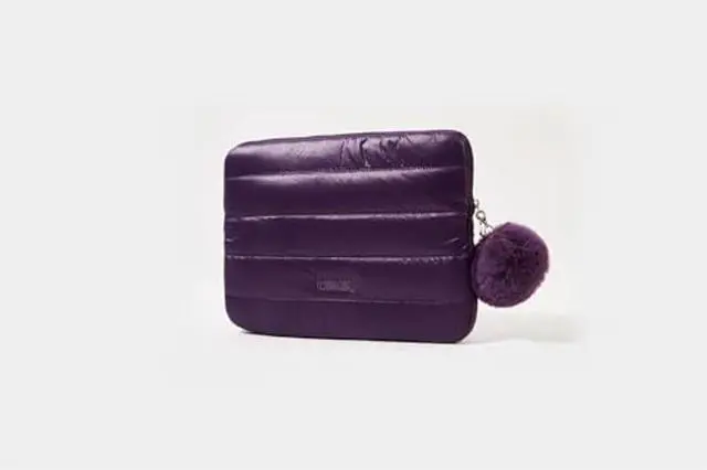 Alt view image 4 of 5 - Le Duo Chic 14 Inch & 16 Inch Cloud Series Laptop Sleeve - Indigo, Water-Resistant, (16 Inch)