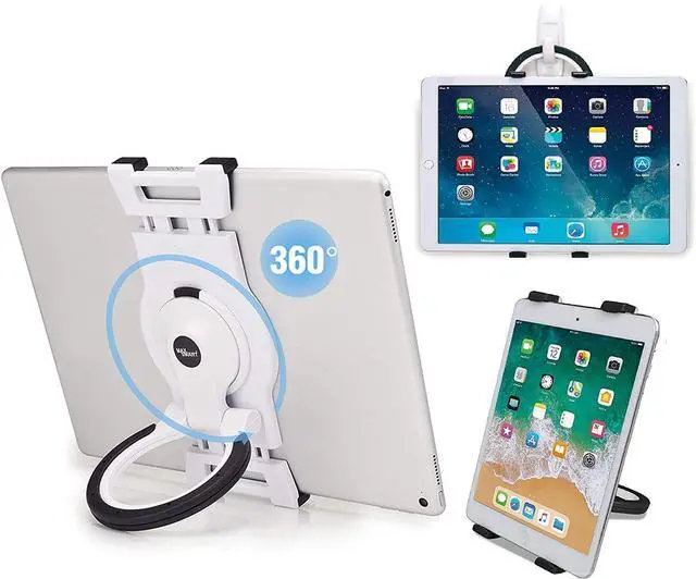 Main image of MAX SMART Tablet Hand Grip Holder & Stand for Tablet Drawing, Reading, Working, Writing, Free Angles, Hanging on Wall - Upgraded