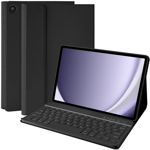 Main image of Keyboard Case for Samsung Galaxy Tab A9 Plus/A9+ 5G 11 Inch 2023, Samsung A9 Plus Tablet Case with Detachable Wireless Bluetooth Keyboard (SM-X210/X216/X218) - Black