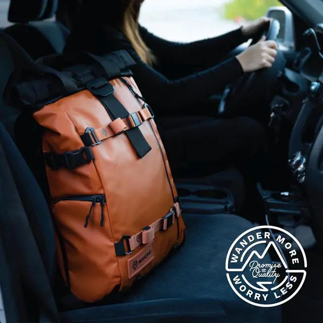 Alt view image 4 of 5 - WANDRD All-New PRVKE 31L Photography Travel Backpack - Photo Bundle - Indoor/Outdoor Backpack (Sedona Orange)