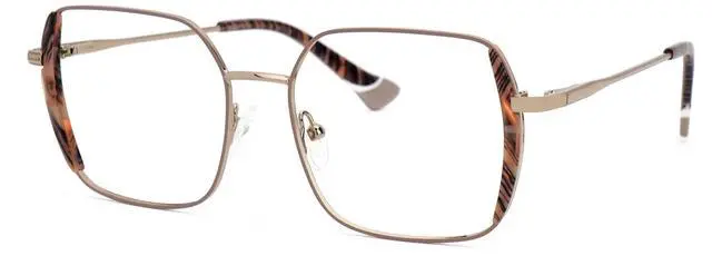 Main image of Zeelool Classic Square Blue Light Blocking Glasses for Women Men ZJGM309460-02 Gold