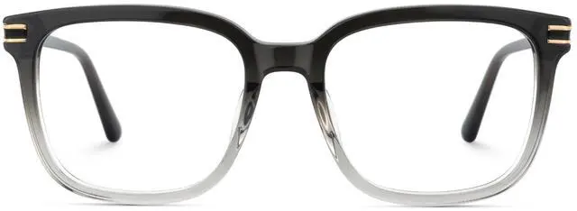 Main image of Zeelool Square Blue Light Blocking Glasses for Men, Classic Glasses Computer Eyeglasses with Anti UV, Eyestrain and Glare Lens ZJGX293154-01B