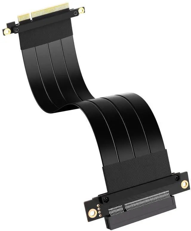 Main image of SinLoon PCIe 3.0 X8 Extension Cable PCI-E 8X Male to Female Riser Cable 25CM (180 Degree M/F)