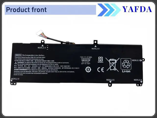 Alt view image 2 of 5 - Yafda MM02XL Battery Replacement for HP Pavilion 13-AN0000TU 13-AN0001TU 13-AN0004TU 13-AN0010NR 13-AN0012TU Series HSTNN-DB8U HSTNN-IB8Q L27868-1C1 L27868-2D1 L28076-005