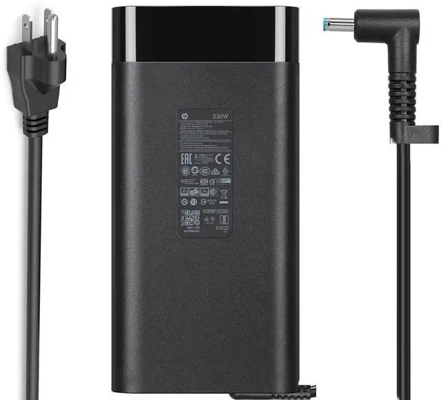 Main image of 230W AC Power Adapter Charger Compatible with HP Omen 15 17 Envy 15 2020 P 16 G9 Mobile Workstation PC M41303-001 19.5V 11.8A Laptop Power Supply