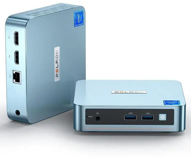 Main image of PELADN WI-4 Mini PC,11th Gen N5095(up to 2.9GHz) 16GB DDR4, 512GB SSD, Small Desktop PC with 4K HD, BT4.2, Dual HDMI Ports, 2.4G/5G WiFi, and Gigabit Ethernet Support