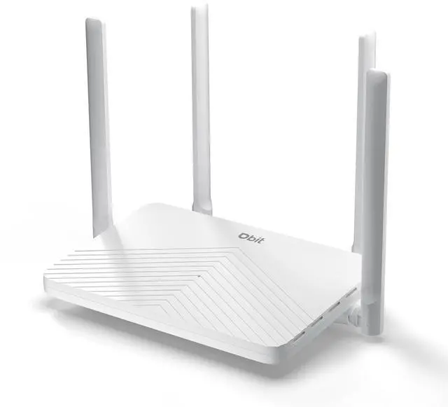 Main image of DBIT AC1200 Gigabit WiFi Router 2.4GHz +5GHz Dual Band MU-MIMO Wireless Internet Router, 4 x 10/100/1000Mbps Ethernet Ports, 4 x 5dBi Antennas, Support Router, AP, Repeater Mode, EasyMesh, White
