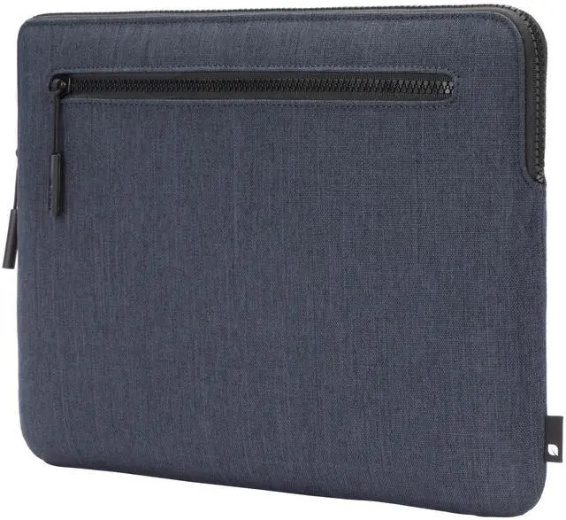 Main image of Incase Compact Laptop Sleeve with Woolenex - 16" MacBook/Laptop and iPad/Tablet Sleeve, Computer Case and Cover, Lightweight, Weather Resistant, with Slip Pocket for Accessories - Heather Navy