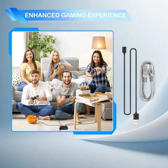 Alt view image 4 of 5 - JB Tool USB Adapter for FW 11.0 System, One Key PPPwn Dongle with Ethernet Type C Cable, One Key JB Tool Mod Kit Game Accessories, GoldHEN for Homebrew Enabler for Slim