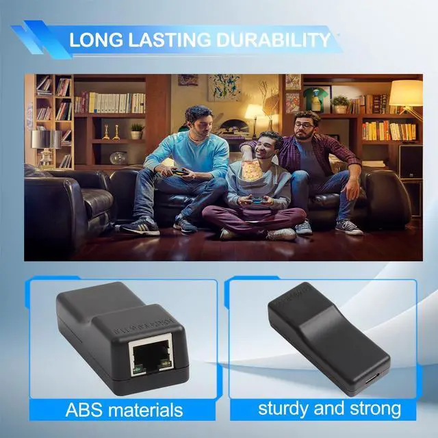 Alt view image 5 of 5 - JB Tool USB Adapter for FW 11.0 System, One Key PPPwn Dongle with Ethernet Type C Cable, One Key JB Tool Mod Kit Game Accessories, GoldHEN for Homebrew Enabler for Slim