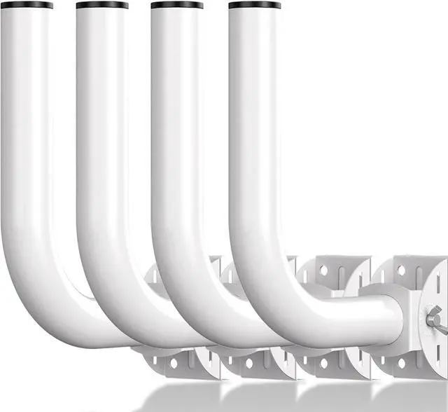 Main image of 4-Pack UeeVii Universal Wireless Bridge Bracket Mount, Pole and Wall-Mounted Mount for Outdoor Point to Point AP Access Point Client Bridge CPE