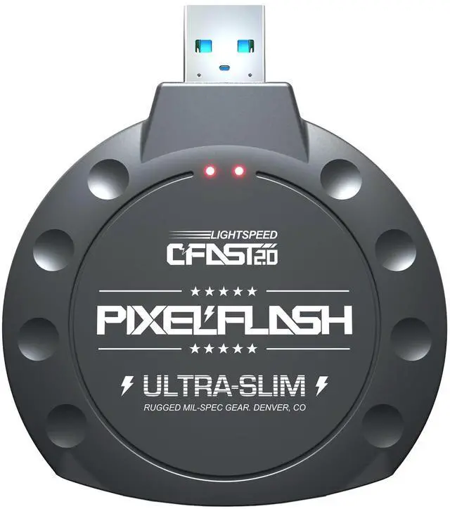 Main image of PixelFlash CFast 2.0 Card Reader (Black) - Memory Card Adapter with USB 3.0, 500Mb/s File Transfer, Ultra-Slim & Anti-Slip Rubber Shell, Compatible with Most Brands & OS