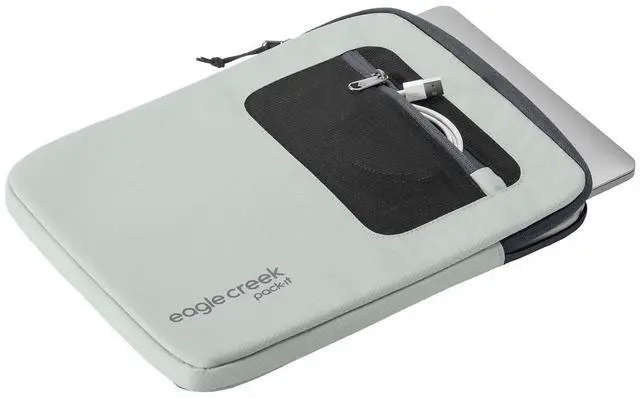 Alt view image 3 of 4 - Eagle Creek Pack-It E-Tools Laptop Sleeve 12 in Storm Grey