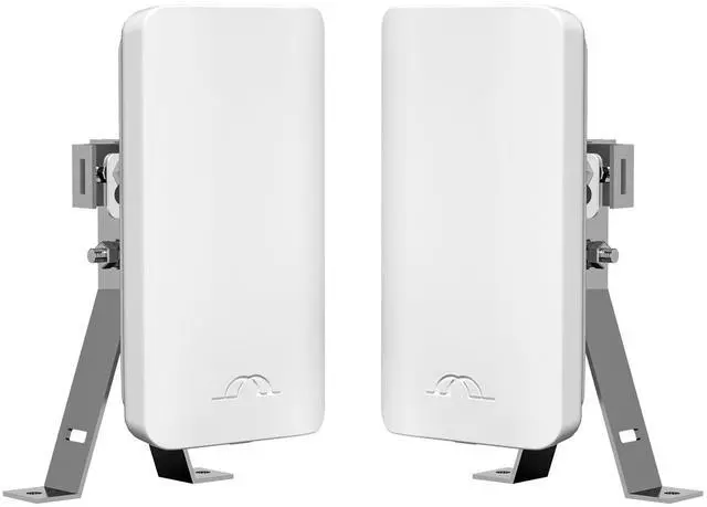 Main image of Point-to-Point Wireless Internet Long Range Transmission for Starlink, Compatible with Starlink Ethernet Adapter for Wi-Fi Extender, Outdoor 5.8G 1.5 Kilometers, 12DBi High-Gain Antenna, 2-Pack