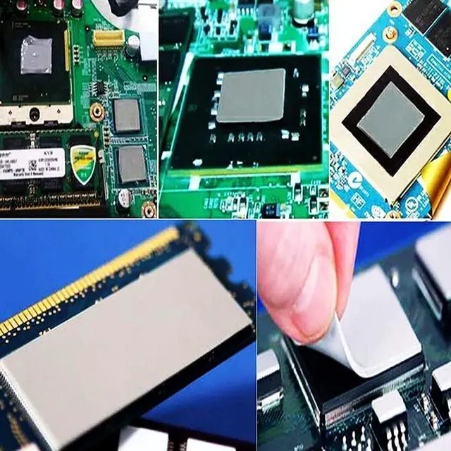 Alt view image 3 of 3 - Thermal Pad 12.8 W/mK, 120x120x2mm, Non Conductive Silicone Thermal Pads for Laptop Heatsink/GPU/CPU/LED Cooler (2mm)