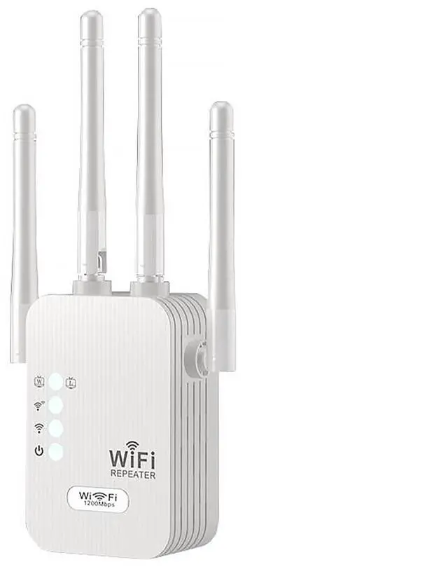 Main image of WiFi Extender Fastest WiFi Booster 5G & 2.4G, 1200M WiFi Repeater, Signal Booster Voltage (110-240V), 5GHz Speed, WiFi Range Extender with Ethernet Best WiFi Routers for Home, Offices, Colleges