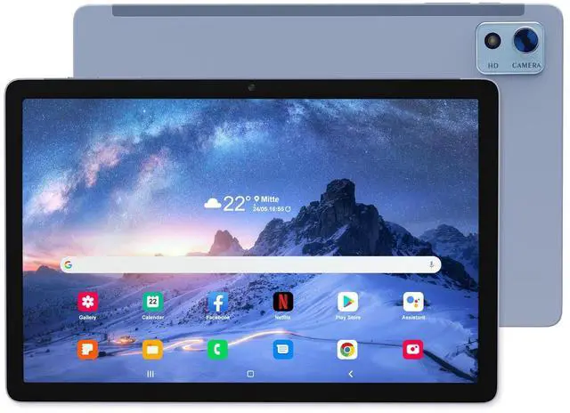 Main image of FancyFish 10.1 inch Android 12 Tablet, Octa-Core CPU, 12(6+6) GB RAM+128GB ROM+1TB Expandable Computer Tablets PC, 1920 * 1200 FHD IPS Screen, 5+13MP Dual Camera, GMS Certified Tablet Light-Blue