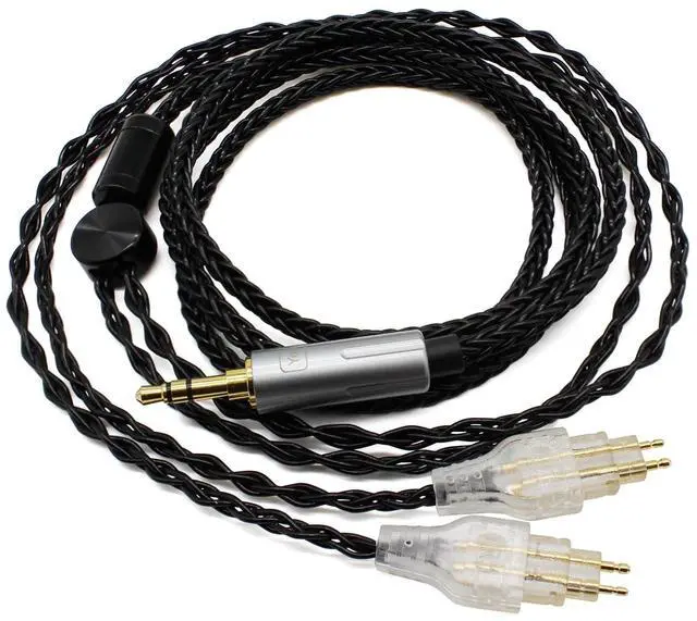 Alt view image 3 of 5 - Youkamoo 3.5mm Replacement Upgrade Cable Compatible for Sennheiser HD650, HD600, HD660S, HD660S2, HD580, HD58X, Massdrop HD6XX Headphones, 16.5 ft (5 m)