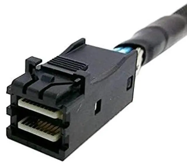 Alt view image 4 of 5 - NFHK U.2 U2 SFF-8639 NVME PCIe SSD Cable for Mainboard Intel SSD 750 p3600 p3700 M.2 SFF-8643 Mini SAS HD