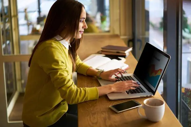 Alt view image 3 of 5 - 3M Bright Screen Privacy Filter for 14.1in Laptop, 16:10, BP141W1B