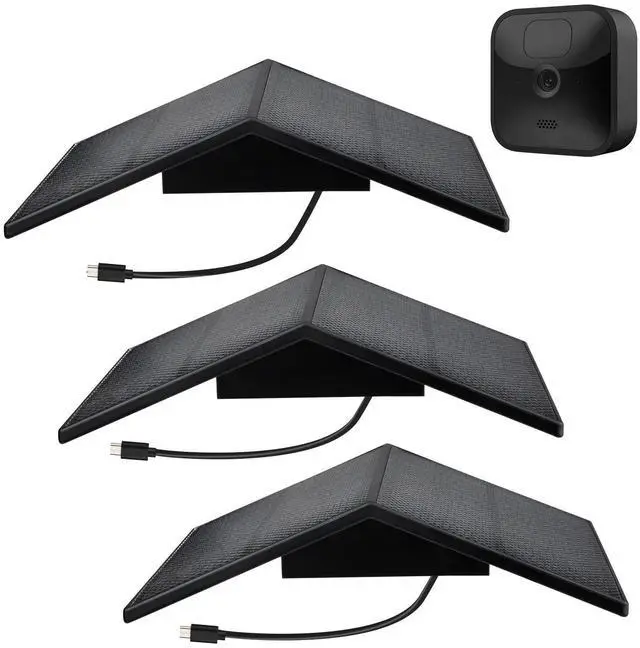 Main image of Solar Panel for Blink Camera,4W Solar Panel for Blink Outdoor(3rd Gen) /XT XT2 Camera, USB Solar Panel for Security Camera Outdoor(Camera not Included)