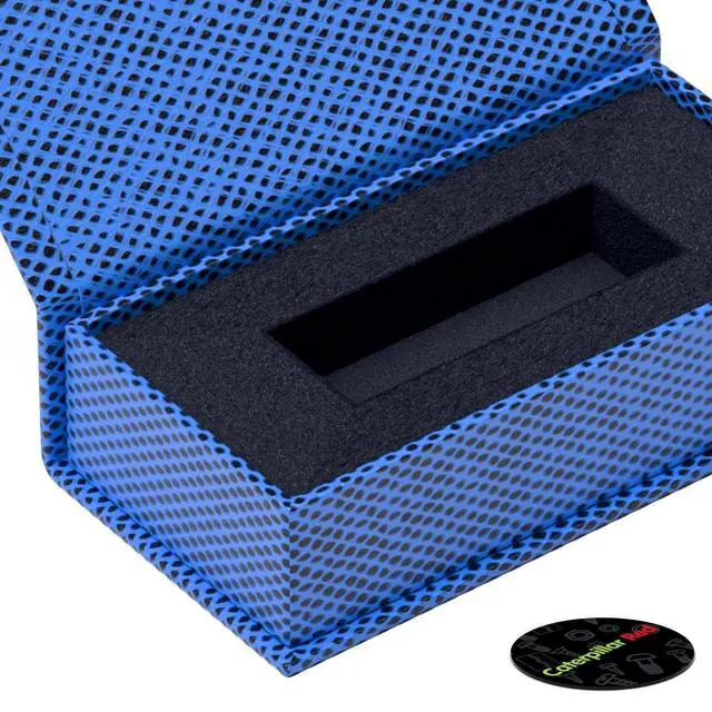 Main image of Caterpillar Red 4 x Magnetic USB Presentation Gift Boxes, Royal Blue Color, Flash Drives, Removable Drives, Wedding USB Box, Wedding Presentation Gift Box, Photography